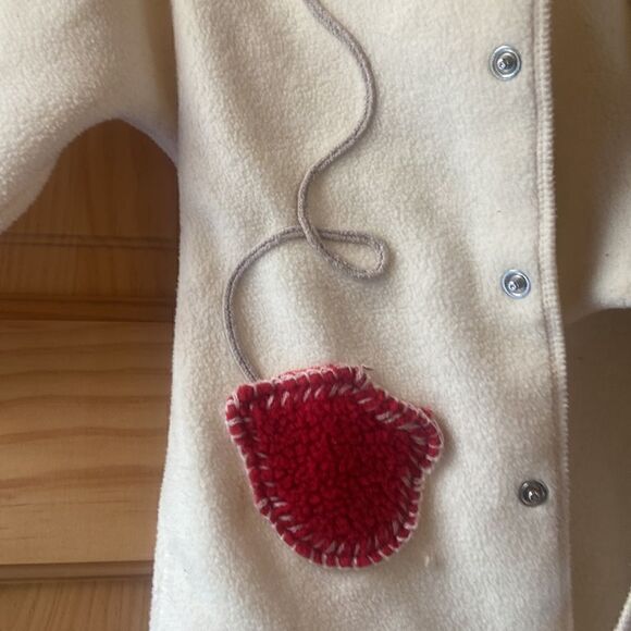 Fleece  hooded  pajama - Picture 3 of 3